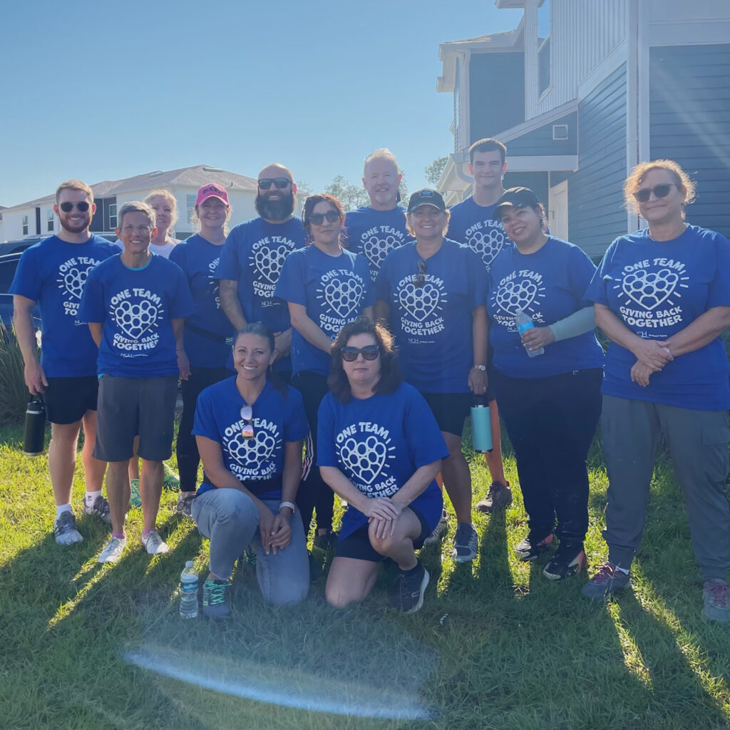 NCH Charity Care - Habitat for Humanity Group Picture