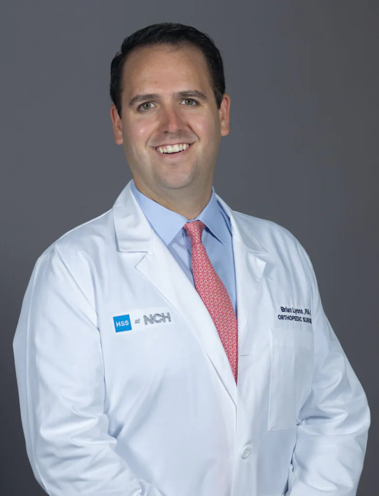 Brian Lyons PA C Orthopedics cropped